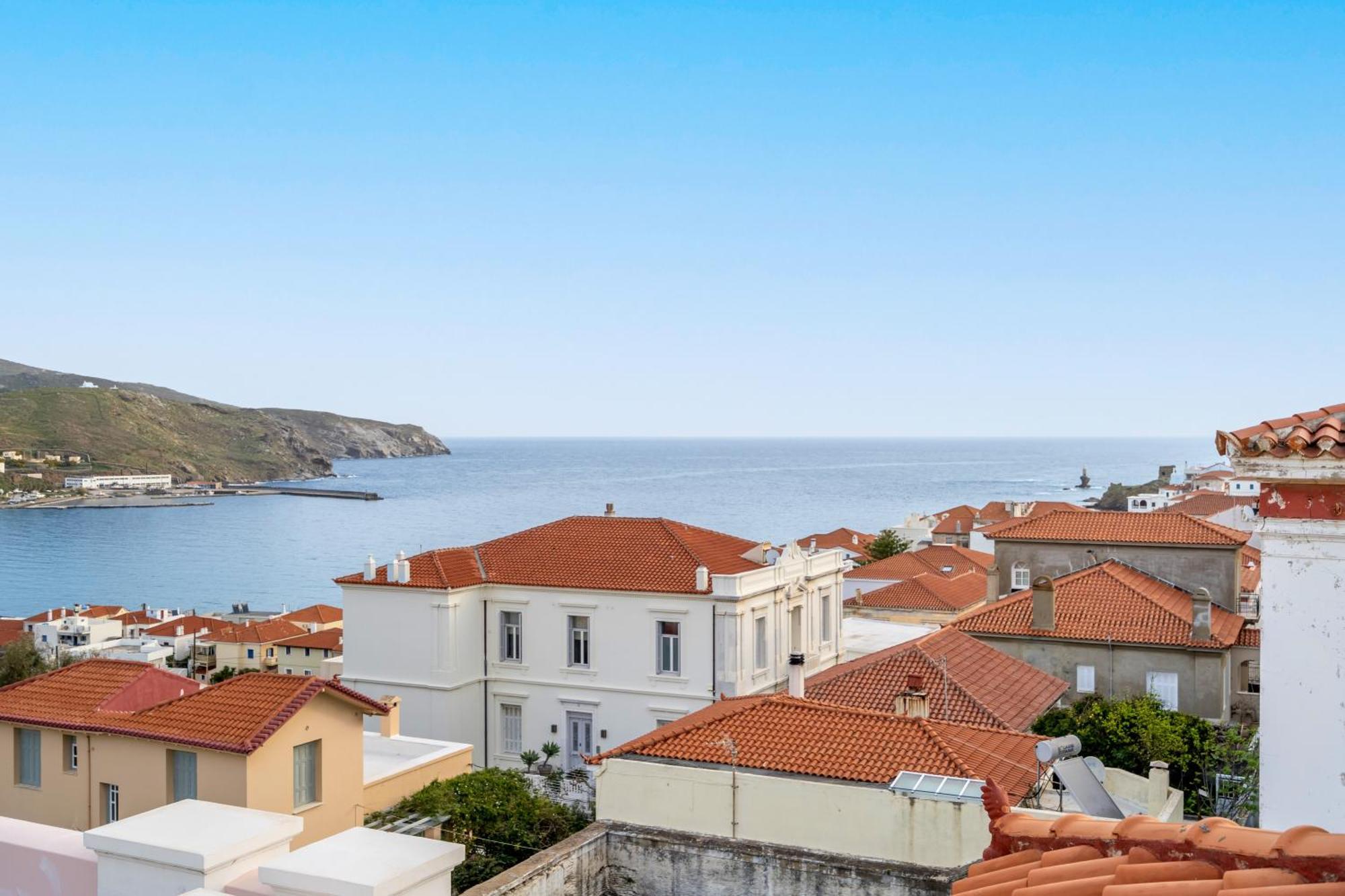 Archontiko Eleni Hotel Ándros Dış mekan fotoğraf