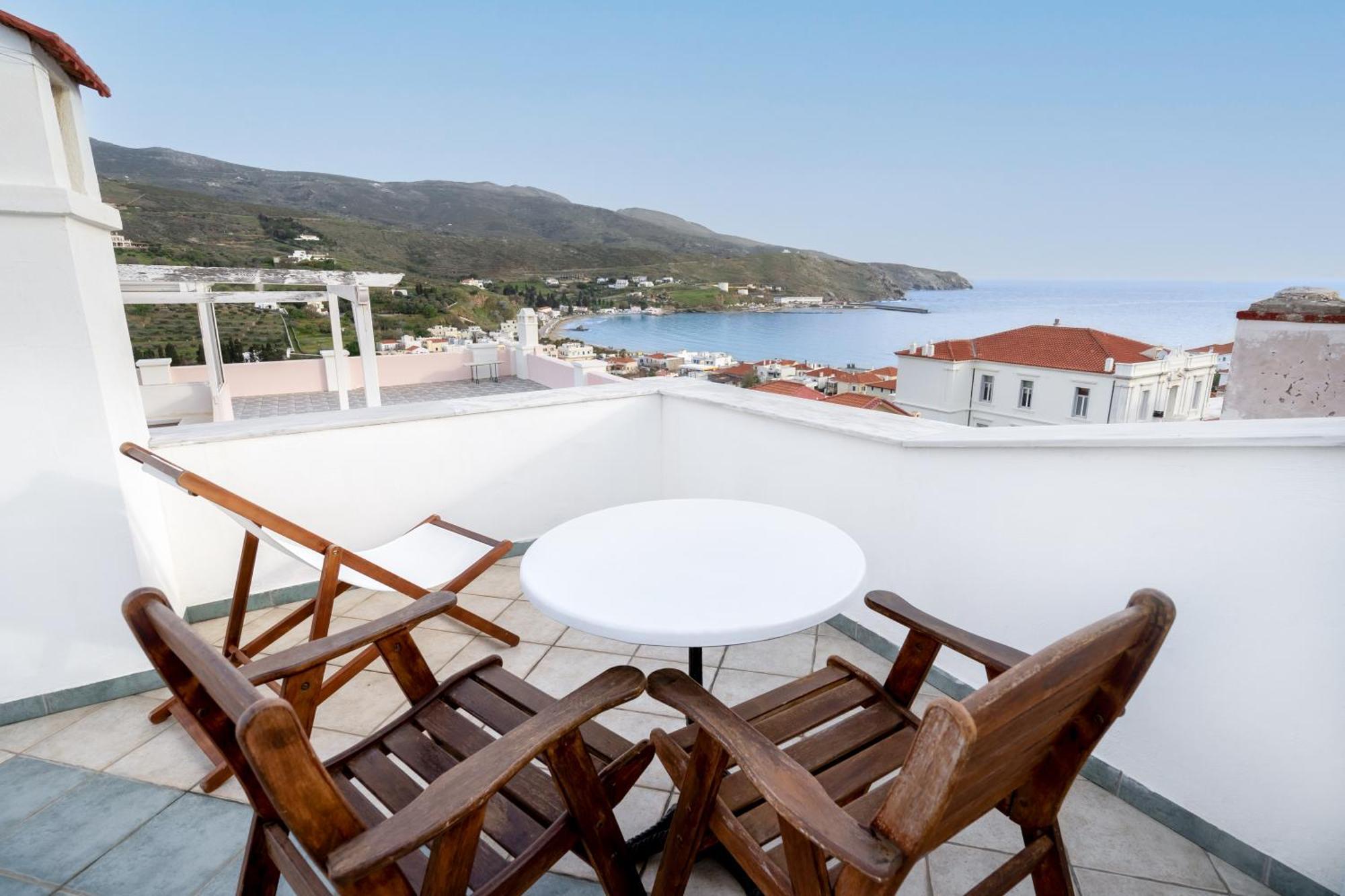 Archontiko Eleni Hotel Ándros Dış mekan fotoğraf